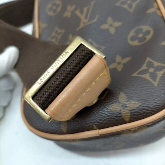 Louis Vuitton LV Shoulder Bag Pochette Banane Brown Monogram 674-021925 - Picture 8 of 16